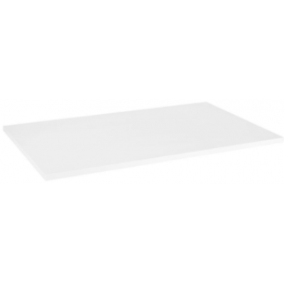 White Rectangular Laminate Table Top
